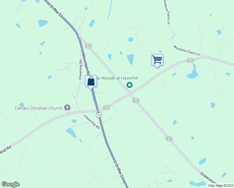 map of restaurants, bars, coffee shops, grocery stores, and more near 14084 Ashland Rd in Glen Allen