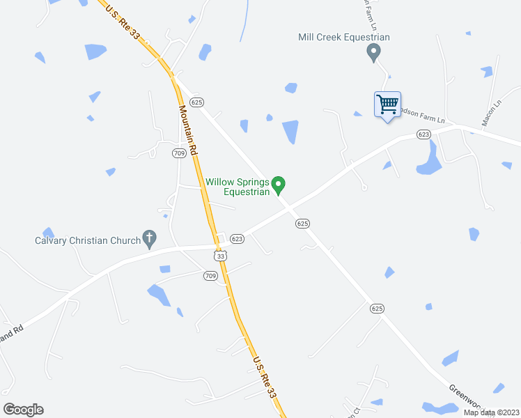 map of restaurants, bars, coffee shops, grocery stores, and more near 14084 Ashland Rd in Glen Allen