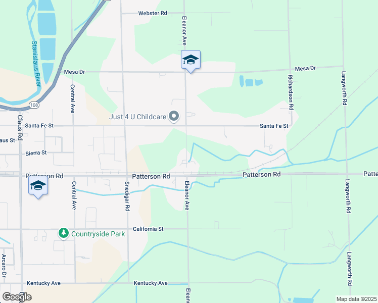 map of restaurants, bars, coffee shops, grocery stores, and more near 6505 Eleanor Avenue in Oakdale