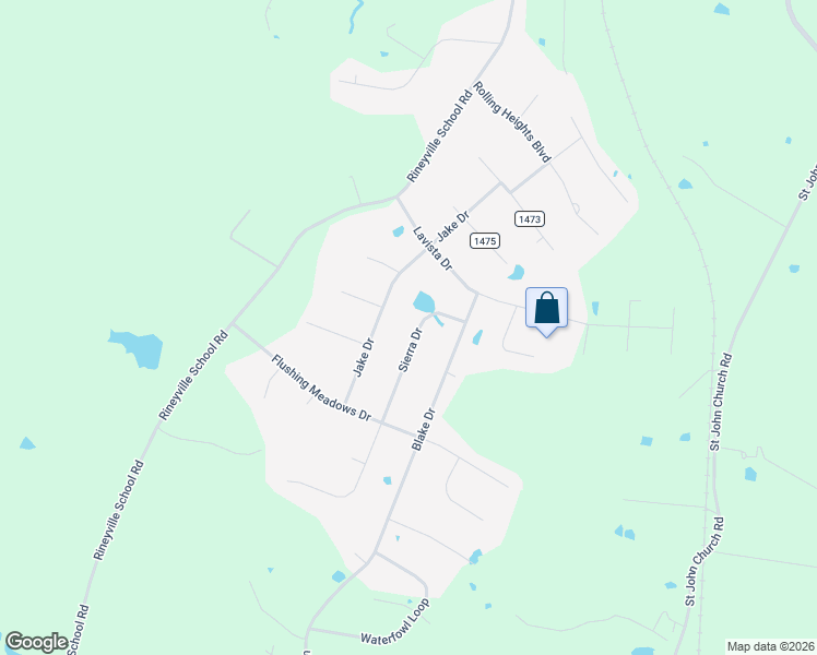 map of restaurants, bars, coffee shops, grocery stores, and more near 120 Sierra Drive in Rineyville
