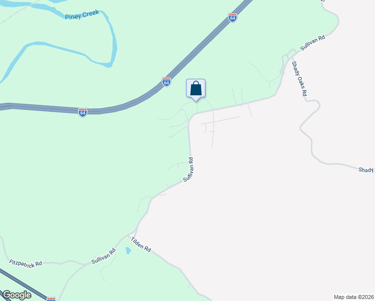 map of restaurants, bars, coffee shops, grocery stores, and more near 1231 Sullivan Rd in Beaver