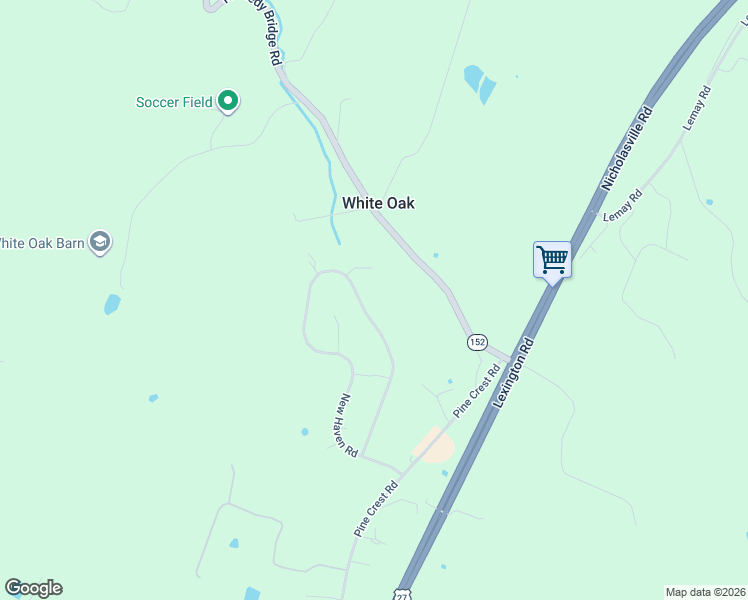 map of restaurants, bars, coffee shops, grocery stores, and more near 859 New Haven Road in Lancaster