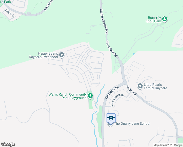 map of restaurants, bars, coffee shops, grocery stores, and more near 7129 Calistoga Lane in Dublin