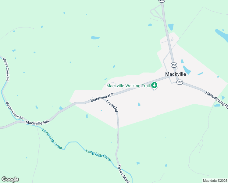 map of restaurants, bars, coffee shops, grocery stores, and more near 10382 Mackville Road in Mackville