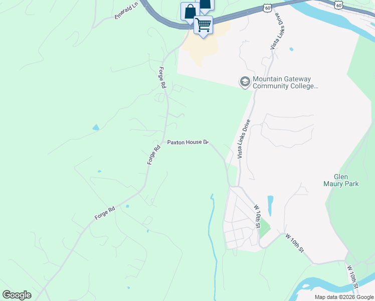 map of restaurants, bars, coffee shops, grocery stores, and more near 72 Paxton House Drive in Lexington