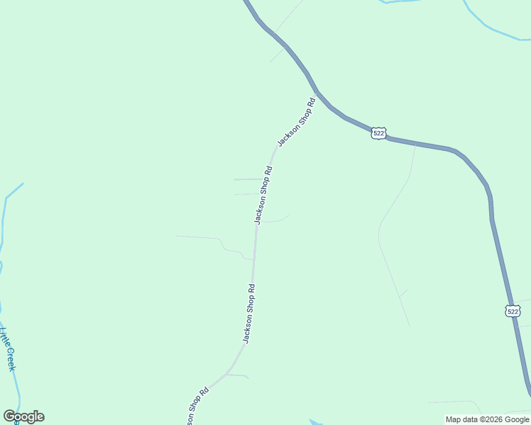 map of restaurants, bars, coffee shops, grocery stores, and more near 2495 Jackson Shop Road in Goochland