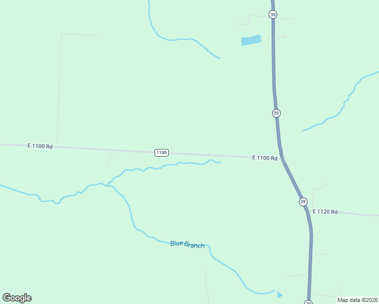 map of restaurants, bars, coffee shops, grocery stores, and more near 12820 East 1100 Road in Stockton