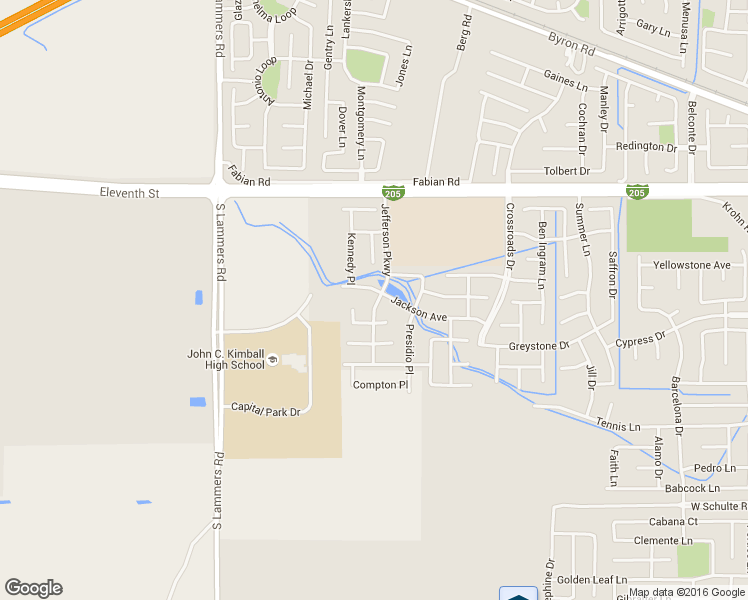 map of restaurants, bars, coffee shops, grocery stores, and more near 717 Jefferson Parkway in Tracy