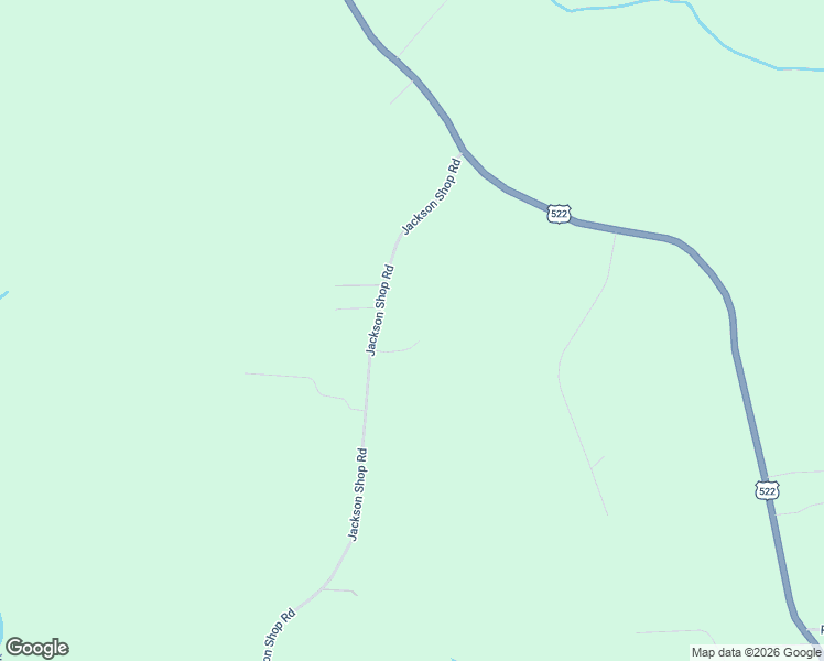 map of restaurants, bars, coffee shops, grocery stores, and more near 2495 Jackson Shop Road in Goochland