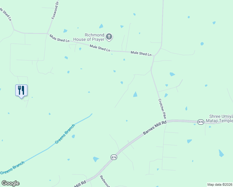 map of restaurants, bars, coffee shops, grocery stores, and more near 301 Crutcher Pike in Richmond