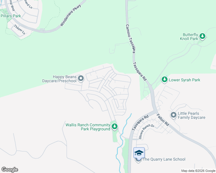 map of restaurants, bars, coffee shops, grocery stores, and more near 7228 Carneros Lane in Dublin
