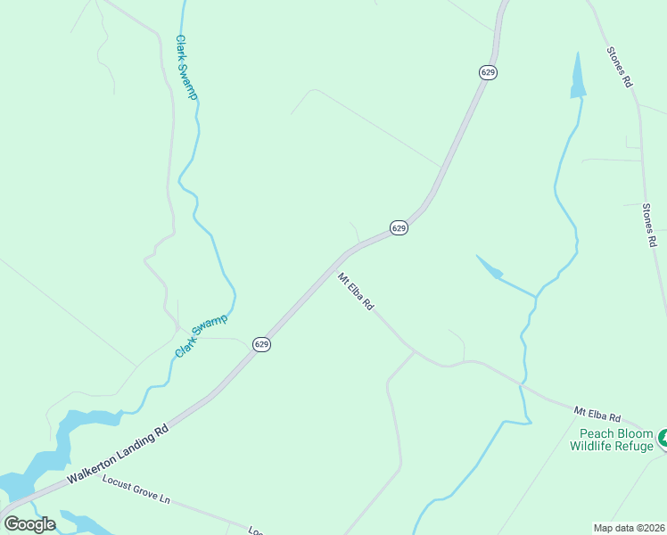 map of restaurants, bars, coffee shops, grocery stores, and more near Walkerton Landing Road in Walkerton