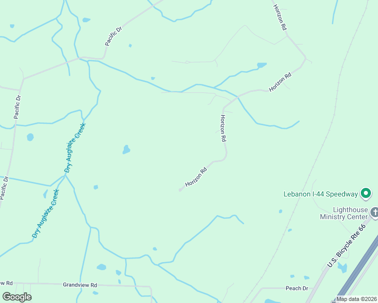 map of restaurants, bars, coffee shops, grocery stores, and more near 23599 Horizon Road in Lebanon