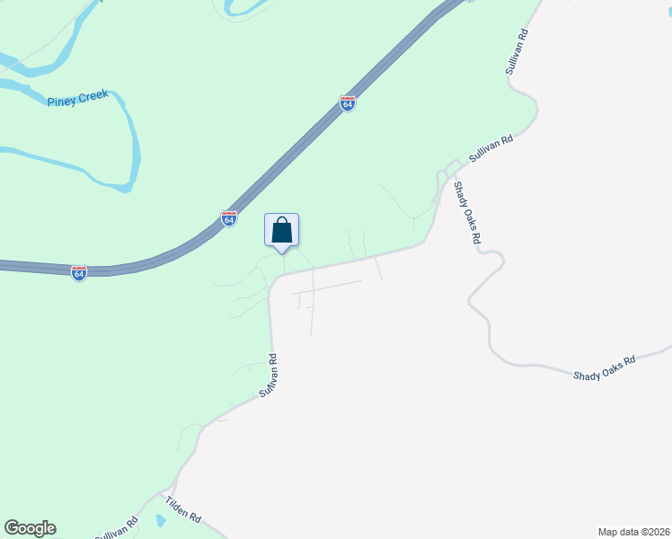 map of restaurants, bars, coffee shops, grocery stores, and more near 135 Pack Ln in Beaver