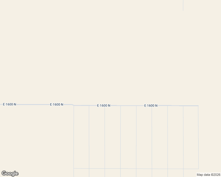 map of restaurants, bars, coffee shops, grocery stores, and more near East 1600 North in Iron County
