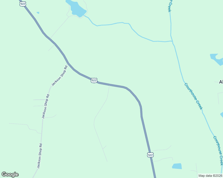 map of restaurants, bars, coffee shops, grocery stores, and more near 2461 Cheney Creek Road in Goochland