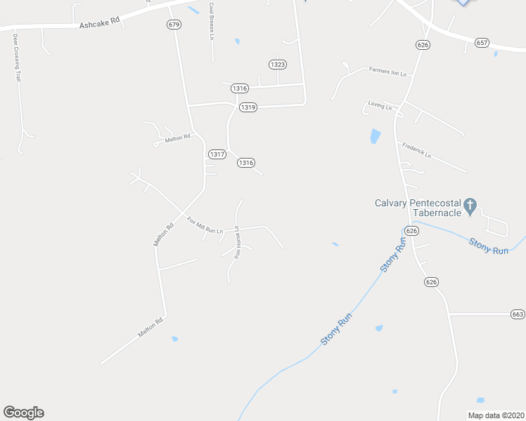 map of restaurants, bars, coffee shops, grocery stores, and more near 12040 Fox Mill Run Ln in Ashland