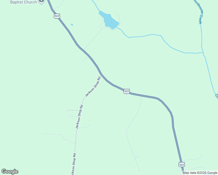 map of restaurants, bars, coffee shops, grocery stores, and more near 2640 Sandy Hook Road in Goochland