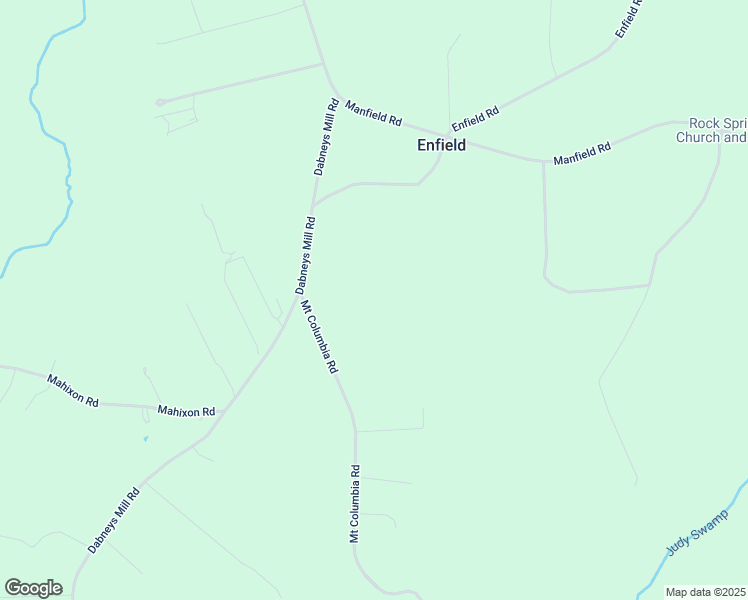 map of restaurants, bars, coffee shops, grocery stores, and more near 11 Manfield Road in Manquin