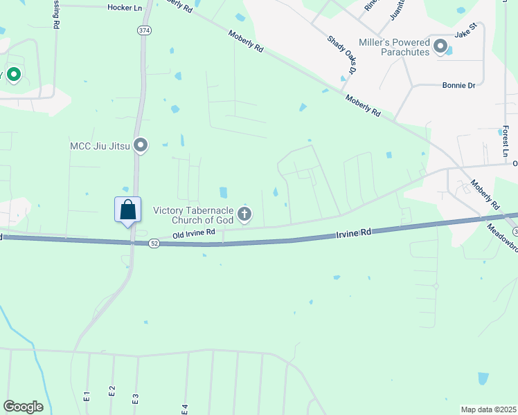 map of restaurants, bars, coffee shops, grocery stores, and more near 55 Overbay Trailer Court in Richmond