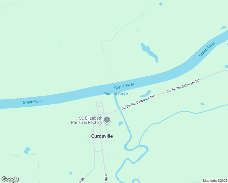 map of restaurants, bars, coffee shops, grocery stores, and more near in Curdsville