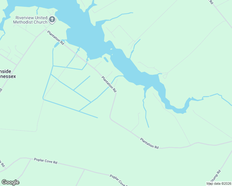 map of restaurants, bars, coffee shops, grocery stores, and more near 18118-18298 Plantation Road in Onancock
