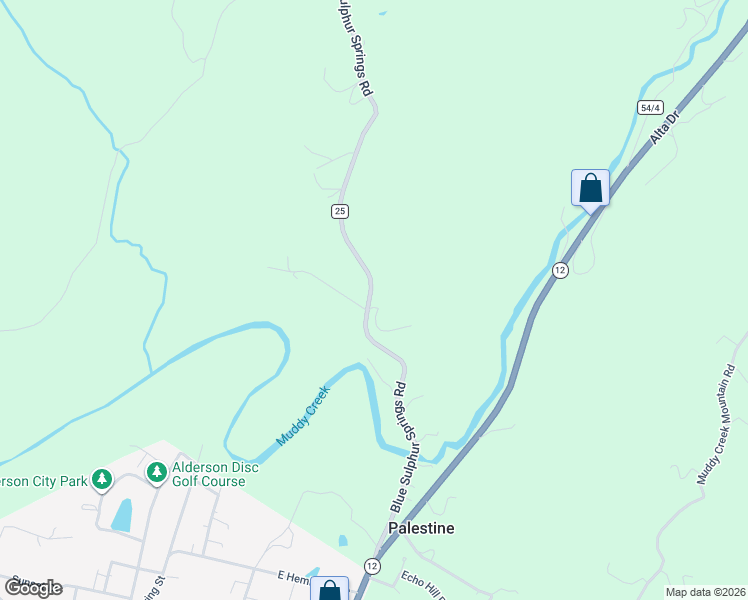 map of restaurants, bars, coffee shops, grocery stores, and more near 796 Smoot-alderson Road in Alderson