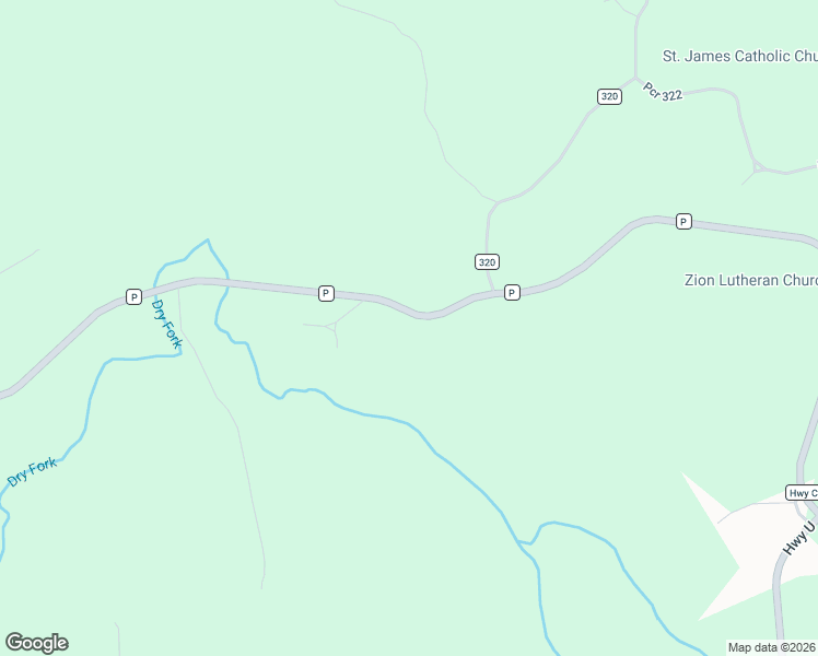 map of restaurants, bars, coffee shops, grocery stores, and more near 5885 Highway P in Perryville