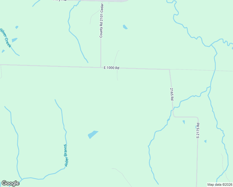 map of restaurants, bars, coffee shops, grocery stores, and more near 21410 East 1000 Road in Humansville