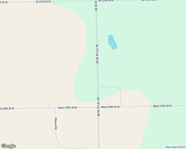 map of restaurants, bars, coffee shops, grocery stores, and more near 3209 North 151st Street West in Colwich