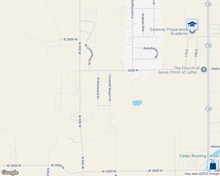 map of restaurants, bars, coffee shops, grocery stores, and more near 3493 Covered Wagon Drive in Enoch