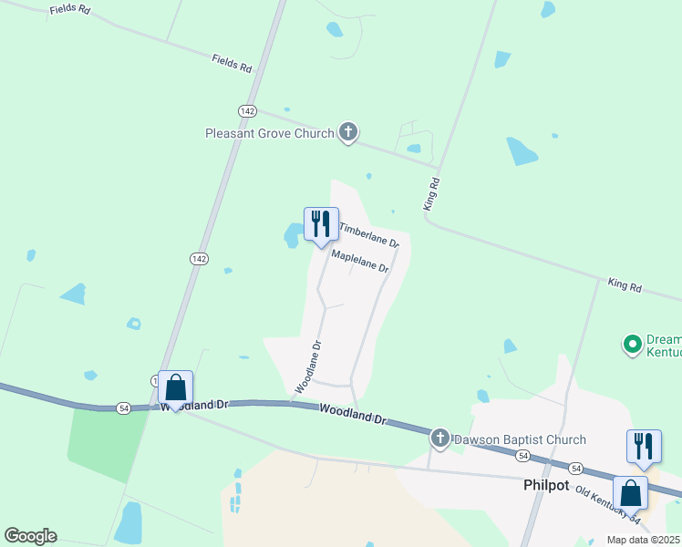 3525 Hickory Court, Philpot KY Walk Score