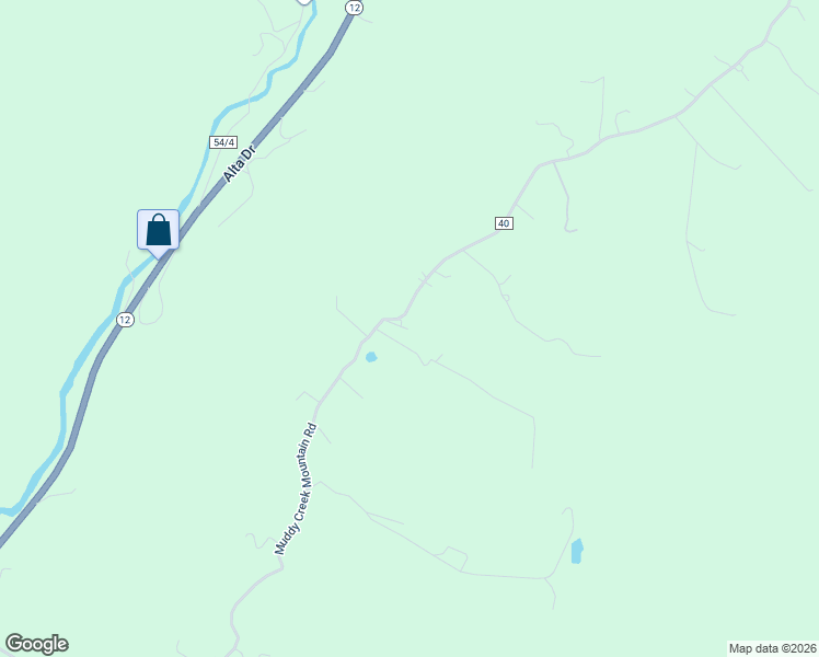 map of restaurants, bars, coffee shops, grocery stores, and more near 1838 Muddy Creek Mountain Road in Alderson