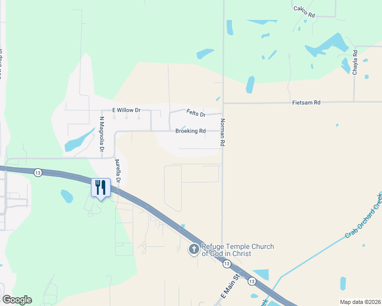 map of restaurants, bars, coffee shops, grocery stores, and more near 1700-1798 Quail Run in Marion