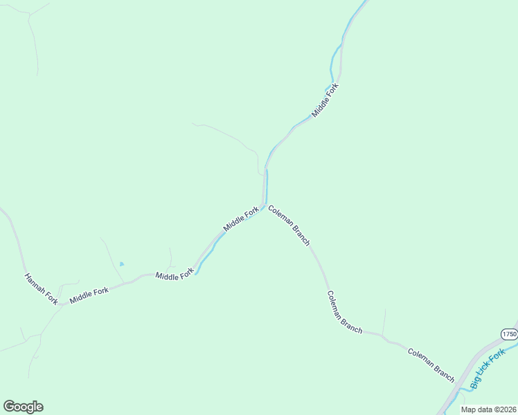 map of restaurants, bars, coffee shops, grocery stores, and more near 3459 Middle Fork Road in Hagerhill