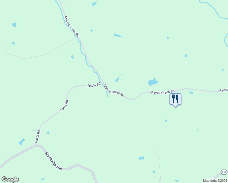 map of restaurants, bars, coffee shops, grocery stores, and more near 4042 Mayes Creek Road in Springfield