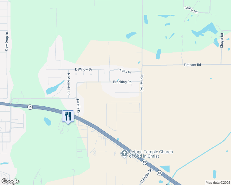 map of restaurants, bars, coffee shops, grocery stores, and more near 1700 Quail Run in Marion