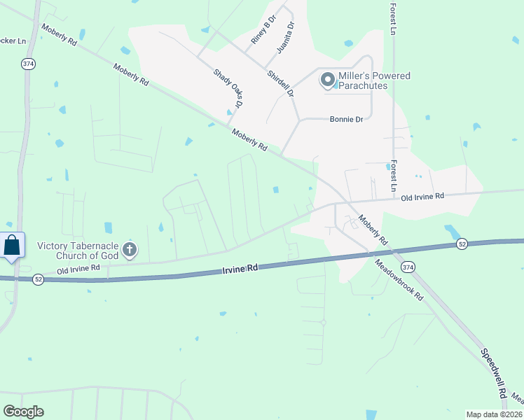 map of restaurants, bars, coffee shops, grocery stores, and more near 3245 Irvine Road in Richmond