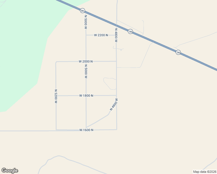 map of restaurants, bars, coffee shops, grocery stores, and more near 4830 West 1825 North in Beryl