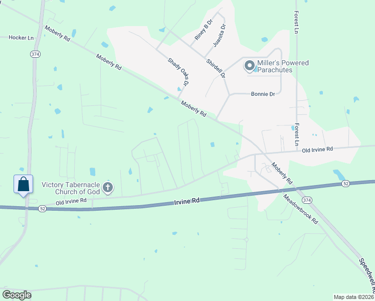 map of restaurants, bars, coffee shops, grocery stores, and more near 3245 Irvine Road in Richmond