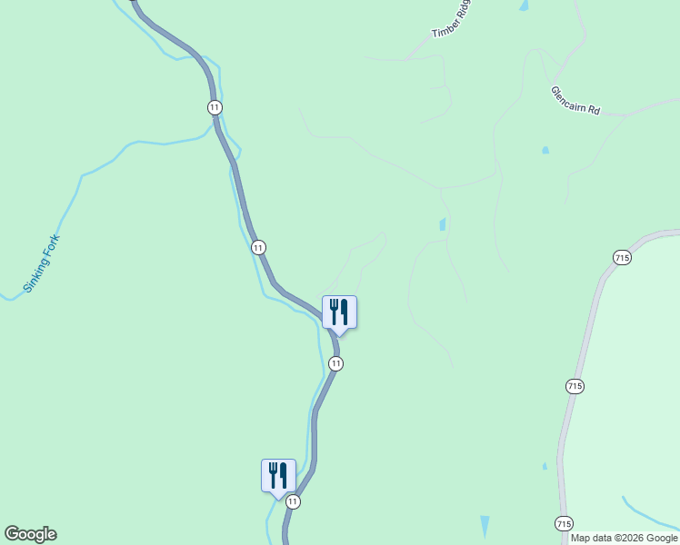 map of restaurants, bars, coffee shops, grocery stores, and more near Kentucky 11 in Campton