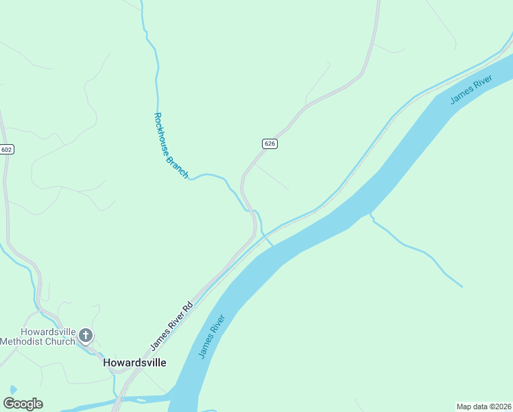 map of restaurants, bars, coffee shops, grocery stores, and more near 3189 James River Road in Albemarle