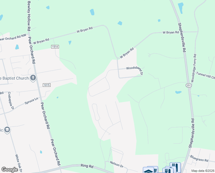 map of restaurants, bars, coffee shops, grocery stores, and more near 533-599 Deer Run Way in Elizabethtown