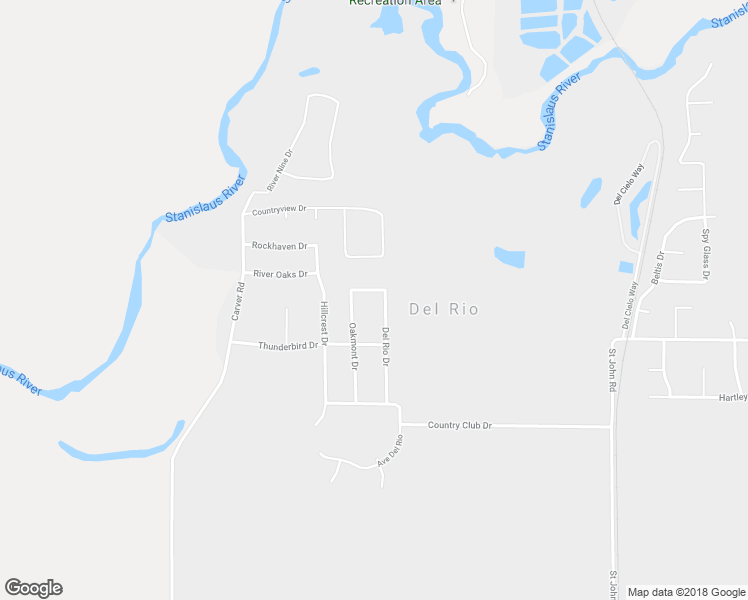 map of restaurants, bars, coffee shops, grocery stores, and more near 7113 Del Rio Dr in Modesto