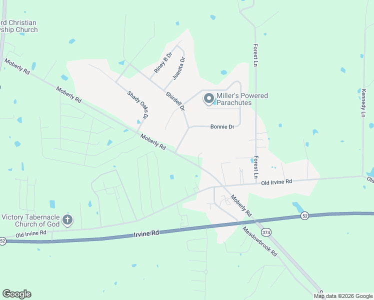 map of restaurants, bars, coffee shops, grocery stores, and more near 114 Shirdell Drive in Richmond
