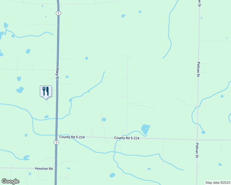 map of restaurants, bars, coffee shops, grocery stores, and more near 20415 County Road 5-224G2 in Lebanon