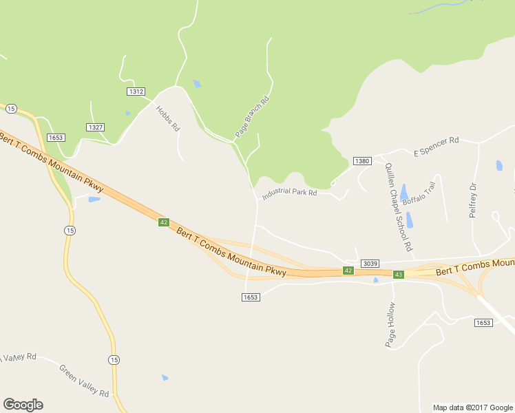 map of restaurants, bars, coffee shops, grocery stores, and more near Quillen Chapel Road in Campton