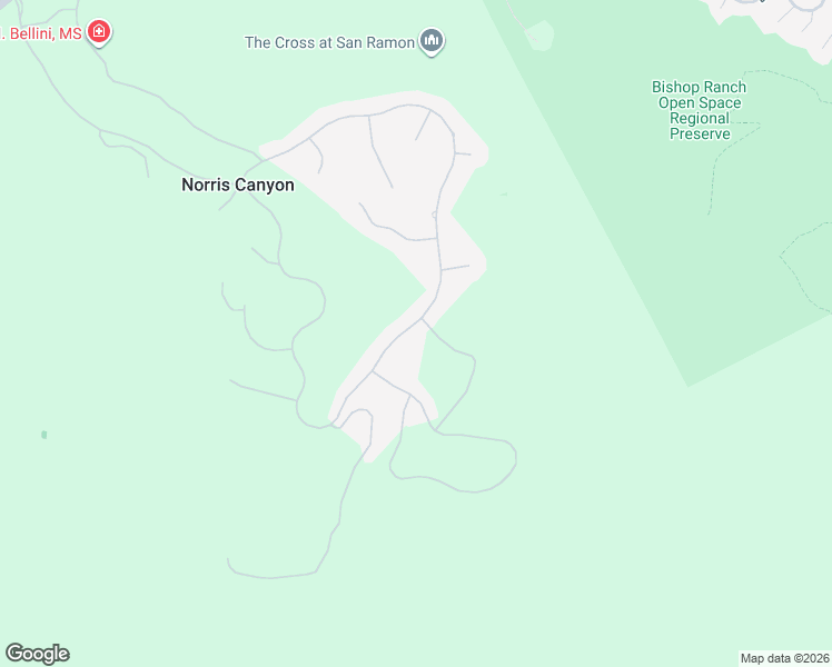 map of restaurants, bars, coffee shops, grocery stores, and more near 3309 Ashbourne Circle in San Ramon