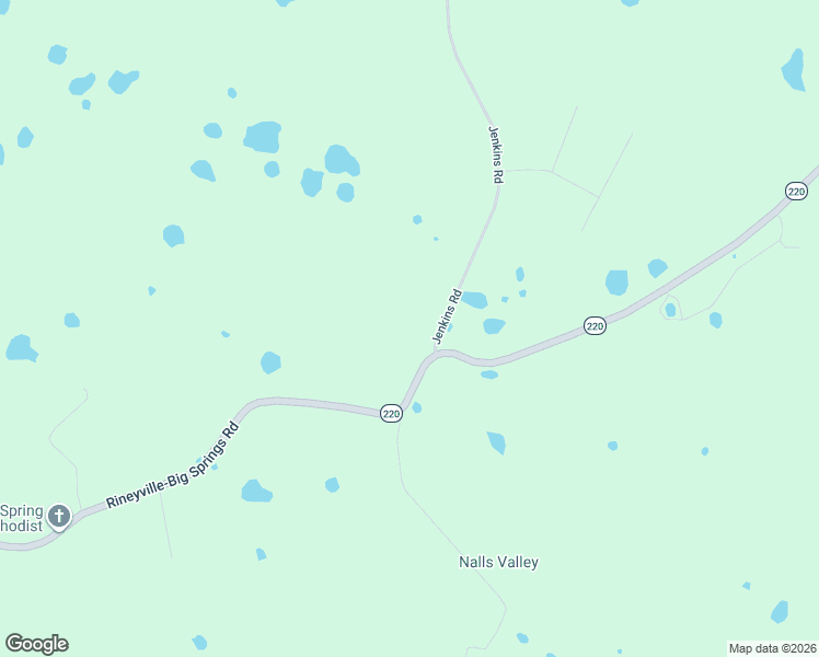 map of restaurants, bars, coffee shops, grocery stores, and more near 27 Jenkins Road in Rineyville