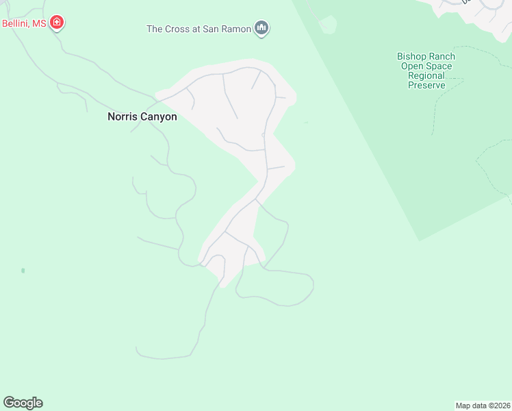 map of restaurants, bars, coffee shops, grocery stores, and more near 3309 Ashbourne Circle in San Ramon